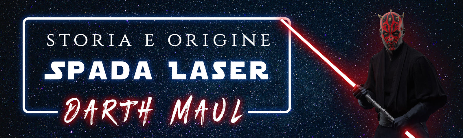 Doppia Spada Laser di Darth Maul