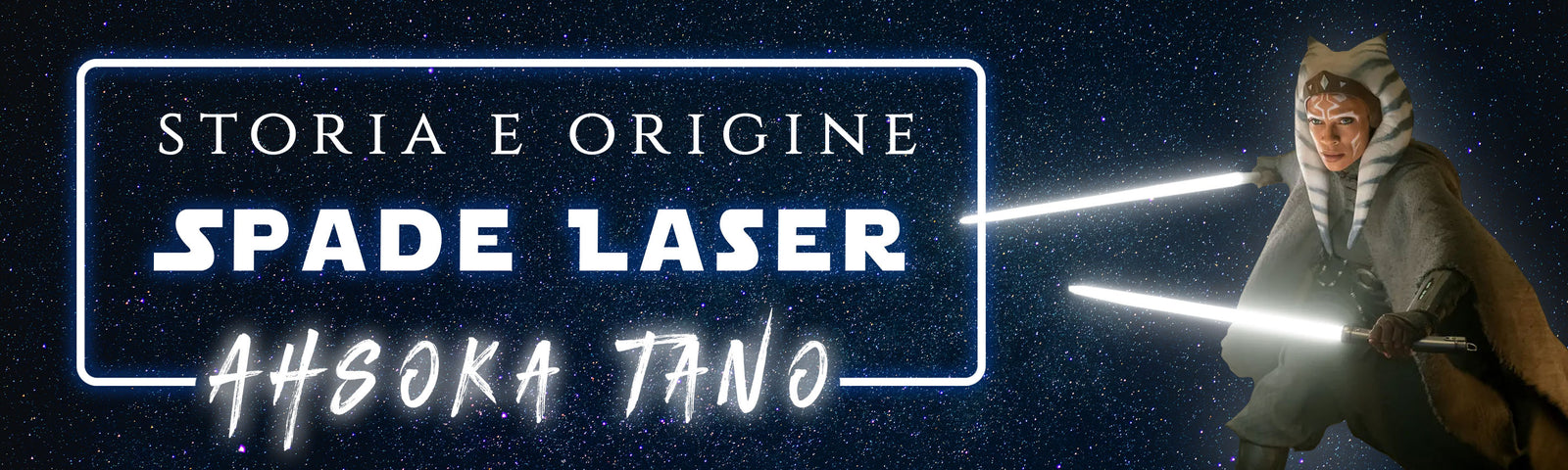 Spade Laser Bianche di Ahsoka Tano