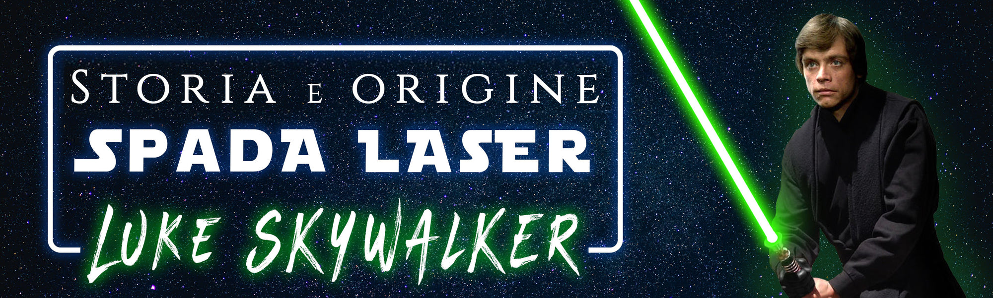 Spada laser verde di Luke Skywalker